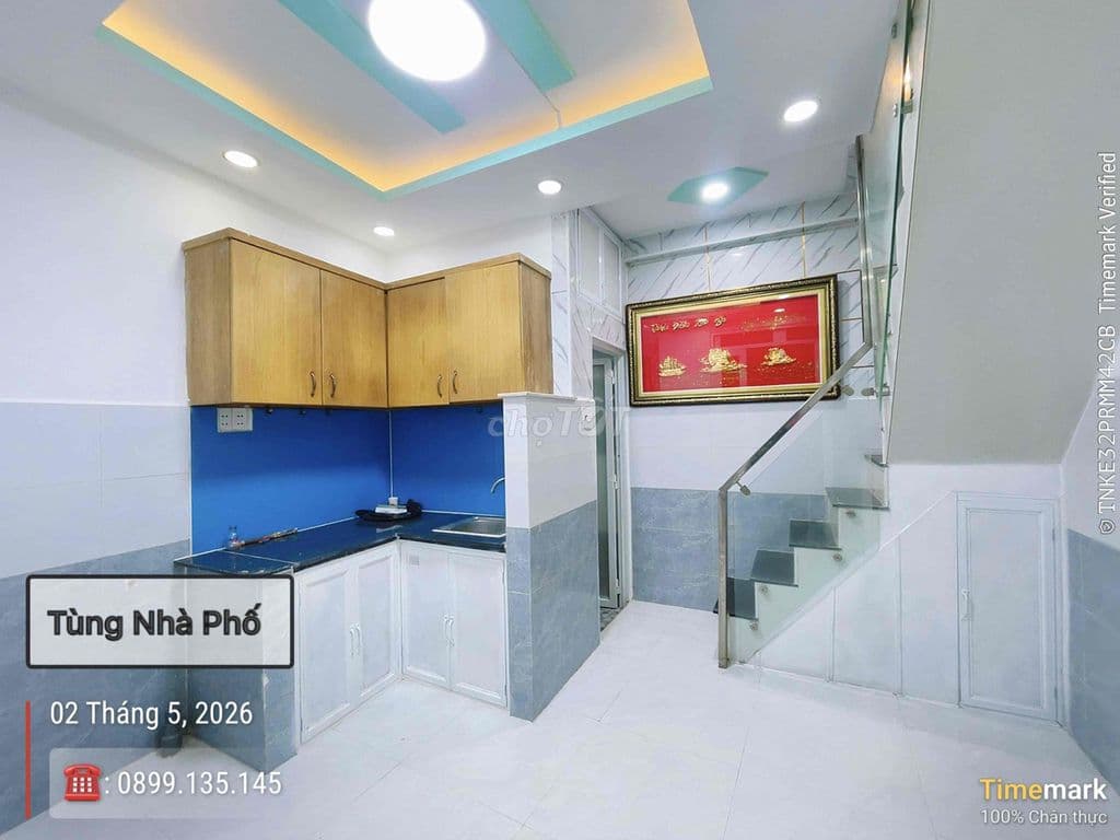 MẶT TIỀN ĐƯỜNG SỐ CHỢ TÂN QUY – 3 TẦNG – 3.5M x 5M – GIÁ 1.5 TỶ
