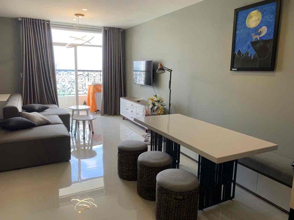 Căn hộ 2PN 2WC 80m2 đầy đủ nội thất Grand Riverside