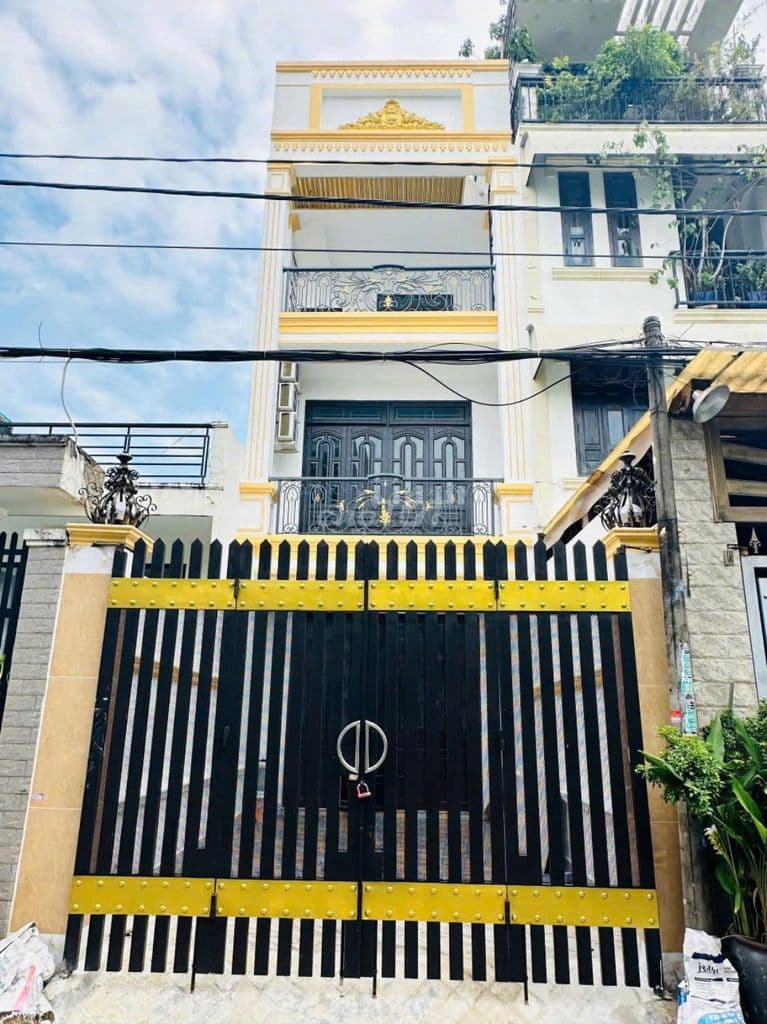 NHÀ 3 TẦNG OTO TRÁNH NHAU THÔNG_PHƯỚC LONG B_QUẬN 9_GẦN CHỢ 339