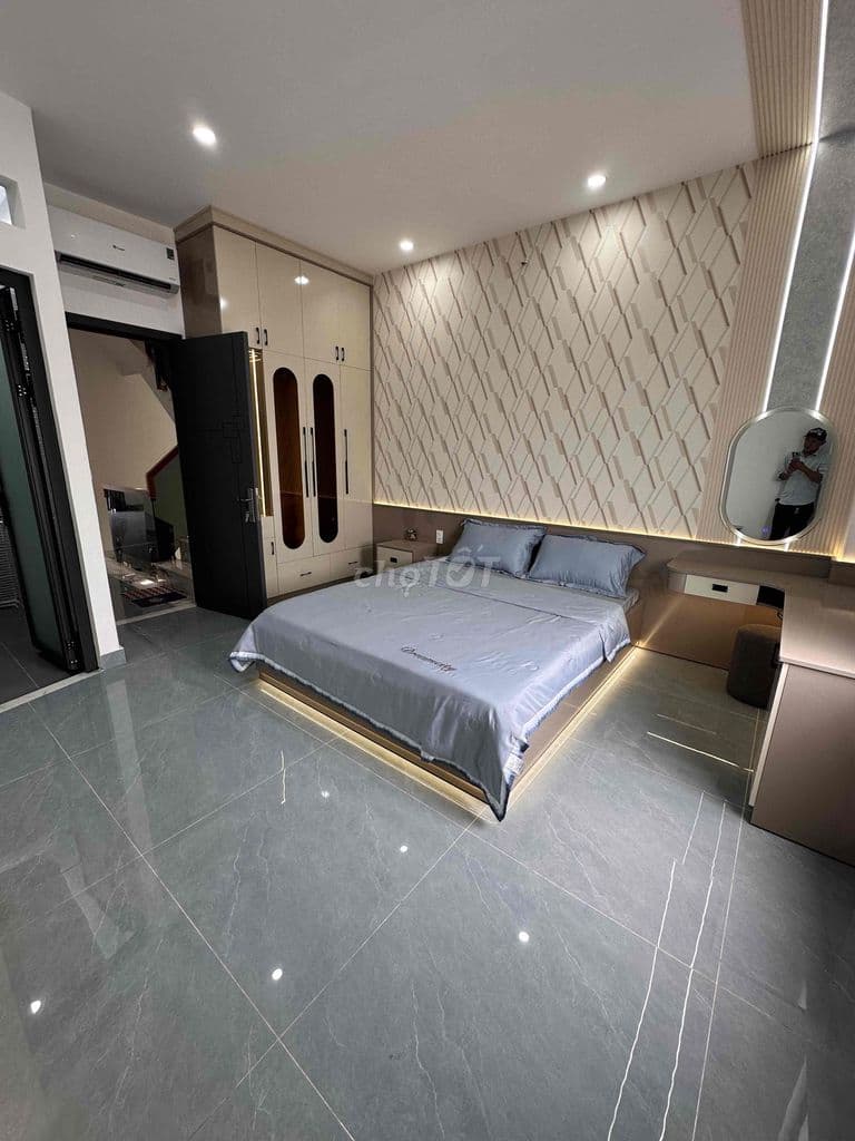 bán nhà nhà mới xây. 5 tầng . full nội thất . 4x16 . - Ảnh 2