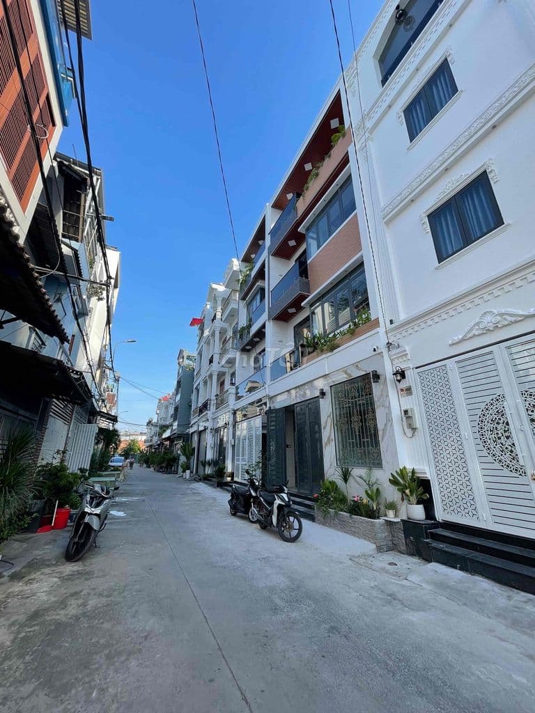 NHÀ PHỐ XÂY DỰNG MỚI CÓ THANG MÁY - ĐƯỜNG THÔNG 8M 2279 HUỲNH TẤN PHÁT - Ảnh 2