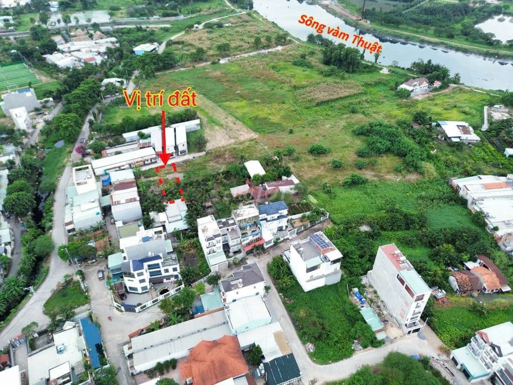 Bán gấp Đất hẻm 154 Vườn Lài cách sông Vàm Thuật 10 ngày công chứng