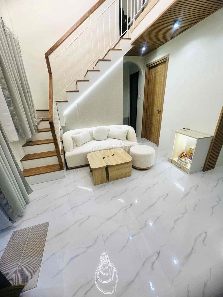 BÁN NHÀ HÓC MÔN GẦN TÔ KÝ 2TẦNG 40m2