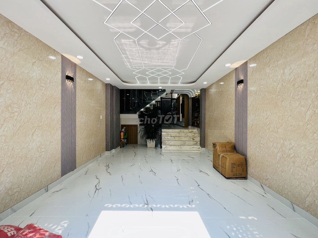 Bán Nhà Bình Tân Mới Xây Chợ Gò Xoài Khu Đồng Bộ 52m2 x 5 Tầng 7,8 Tỷ - Ảnh 3