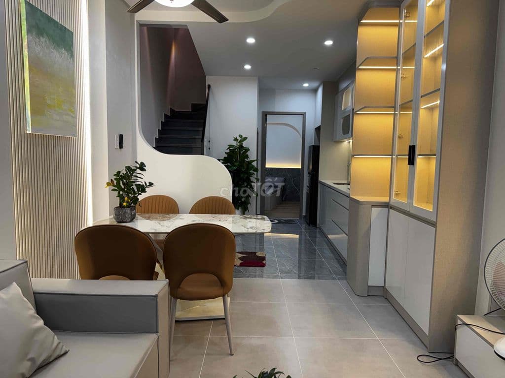 🏡 KHU PHỐ TÂY BÌNH THẠNH – GIÁP QUẬN 1 – NHÀ MỚI FULL NỘI THẤT – CHỈ 6