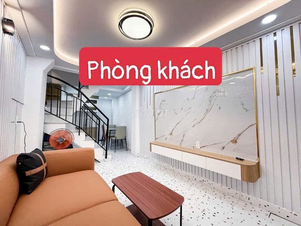 |HẺM XE HƠI - NHÀ MỚI - SÁT Q1,Q2| Bán nhà hẻm 4m Xô Viết Nghệ Tĩnh