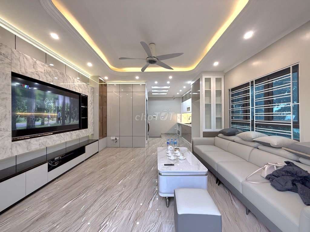 BÁN NHÀ TÁI ĐỊNH CƯ CỔ LINH LÔ GÓC 6 TẦNG THANG MÁY, GARA Ô TÔ FULL NT