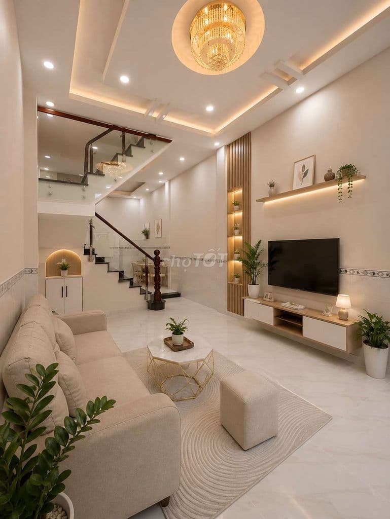 HƠN 5🧄 NHÀ 2 TẦNG HẺM THÔNG KDC ECO GREEN, KCX TÂN THUẬN VÀO Ở NGAY - Ảnh 3