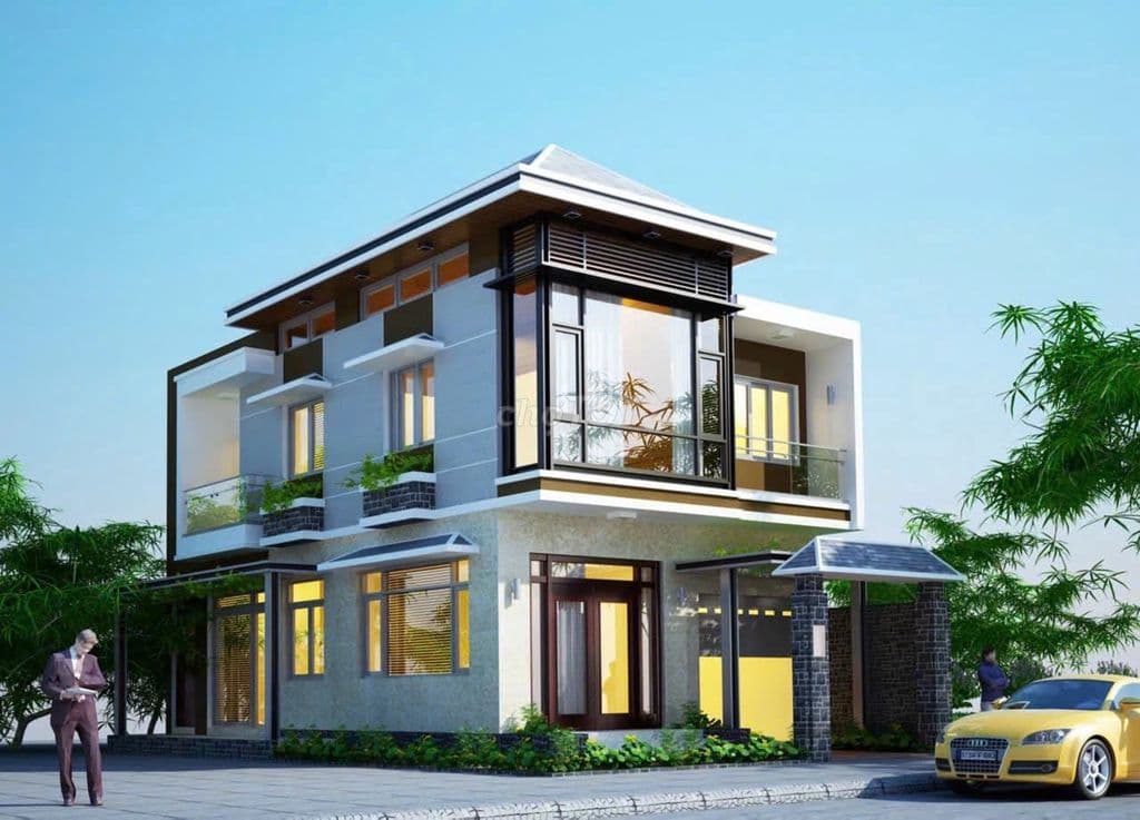NHÀ MẶT TIỀN GIỮA VÀNH ĐAI 2 & BÁN ĐẢO THANH ĐA_SÁT MT ĐƯỜNG 2_130m2