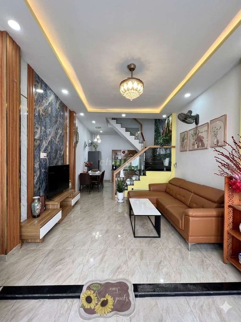 🏡 MTKD 4 X 12. 3 LẦU. SÂN THƯỢNG. ĐƯỜNG 6M THÔNG. GIÁ 5.199 TỶ