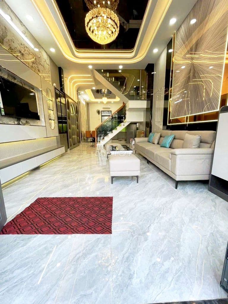 Nhà phố mới 4x15m 1trệt 3 lầu hẻm 7m Trần Thị Hè, Hiệp thành - Ảnh 3