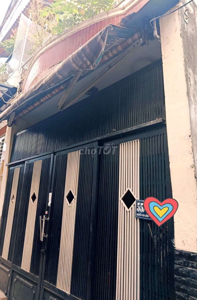 55mv Hẻm 55 Nguyễn Văn Công, ngang 4 nở hậu 5. Nhỉnh 5T - Ảnh 2