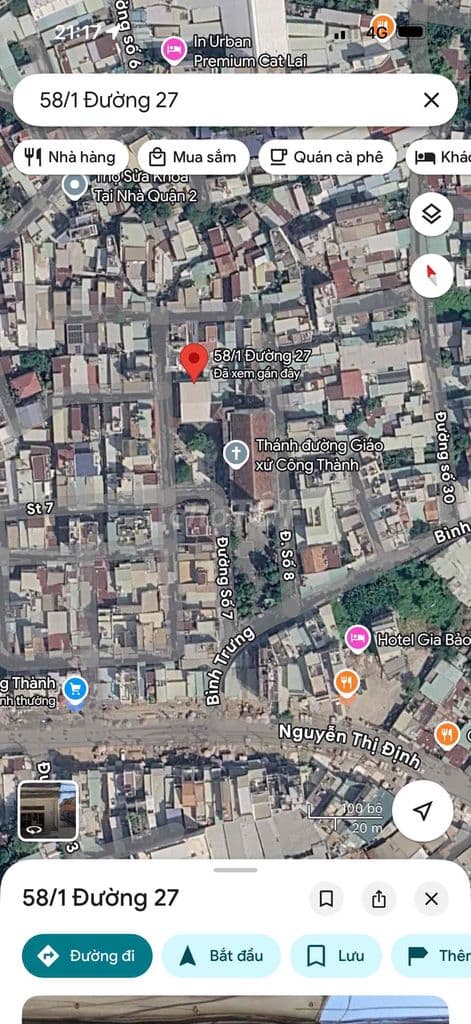 BÁN NHÀ GẤP!!! 58/1 đường 27, ấp Tây B Phường Bình Trưng Tây, quận 2 c - Ảnh 3