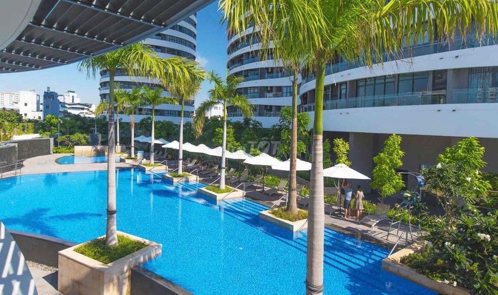 BÁN CĂN HỘ 1PN CITY GARDEN - VIEW TRỰC DIỆN HỒ BƠI và LANDMARK 81 - Ảnh 2