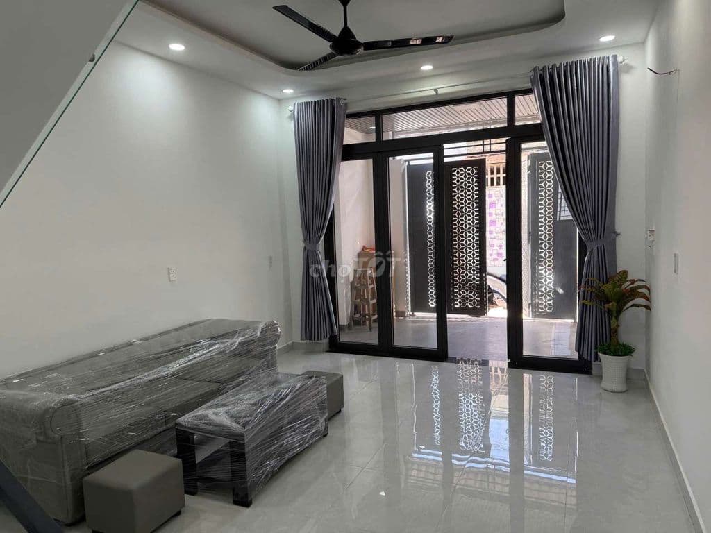 hơn 4 Tỷ- Nhà Q12, Hẻm xe hơi 1 trục, Nhà DT 4x14m, khu phân lô - Ảnh 3