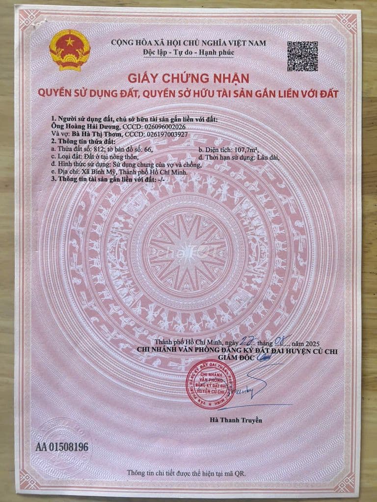 bán đất khu dân cư bình mỹ - Ảnh 2