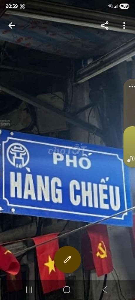 cần bán nhà mặt phố số 56 hàng chiếu Hoàn Kiếm Hà Nội