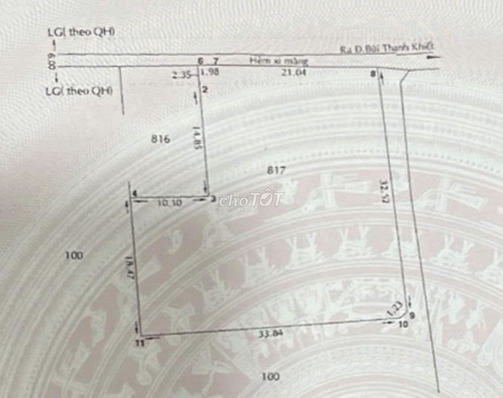 1170m2 Khu phố 3 Trung Tâm Tân Nhựt (Sẵn Thổ Cư) gần nhiều tiện ích - Ảnh 3