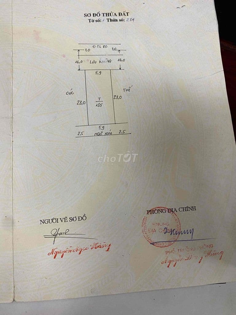 BÁN ĐẤT MẶT ĐƯỜNG KINH DOANH CHÚC SƠN, CHƯƠNG MỸ 🏠 - 135M2