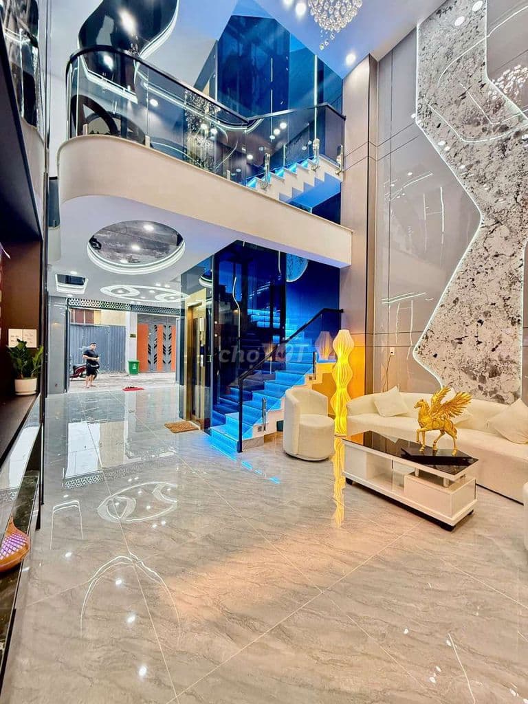 Siêu Phẩm Luxury Ngang 5M Có Thang Máy Dương Thị Mười - Ảnh 3