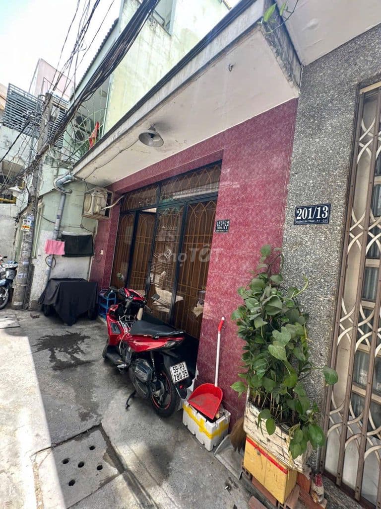 Nhà trệt thửa đẹp ko lộ giới 4,8 x 7,5 GPXD TRỆT 2 LẦU ST