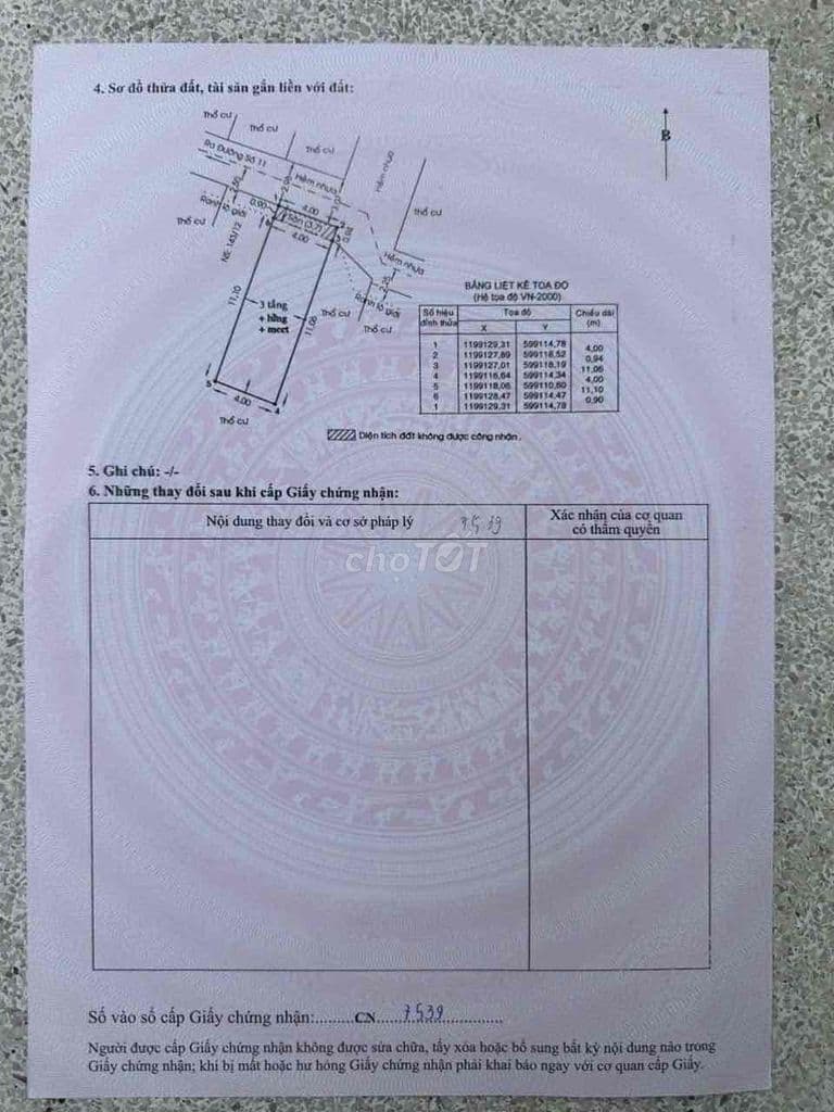TRỆT LỬNG 2 LẦU, ST, 4PN, XE HƠI, MỚI XÂY 7,2 TỶ, TRUNG TÂM GV - Ảnh 2