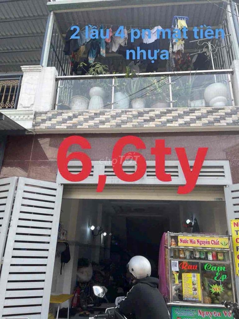 ✅ Chính chủ mặt tiền đường 4x20m 2 lầu Q12