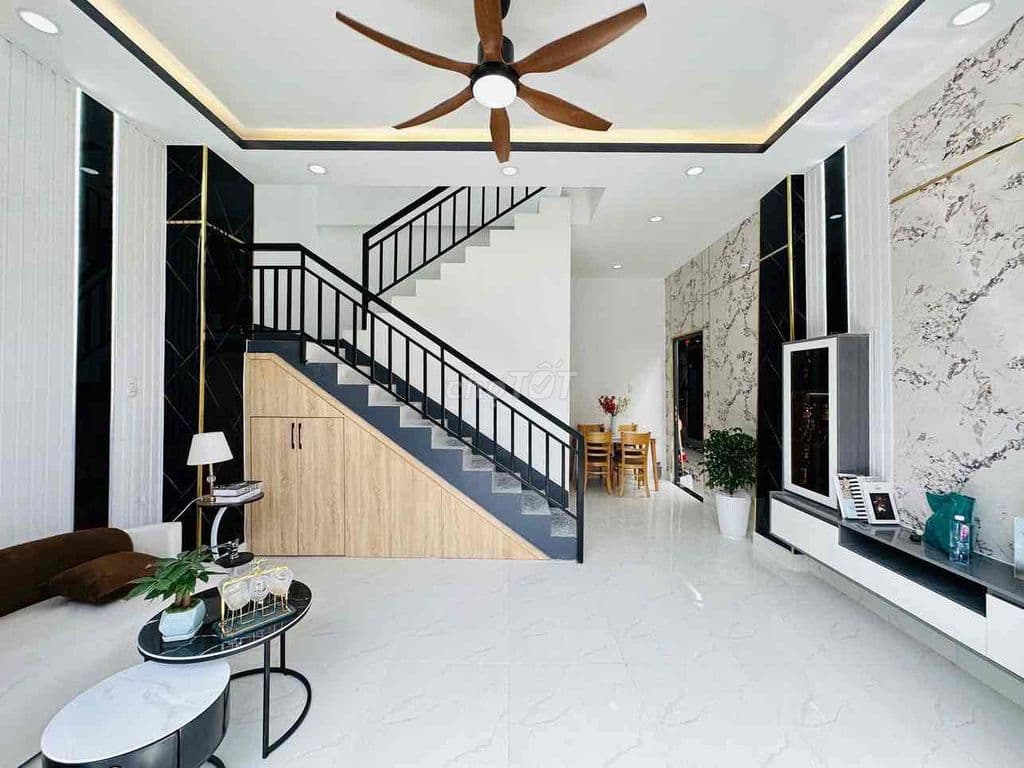 NHÀ HÓC MÔN GẦN CHỢ NHỊ XUÂN GIÁ 535TR NGANG 5,3 DÀI 10 - Ảnh 3