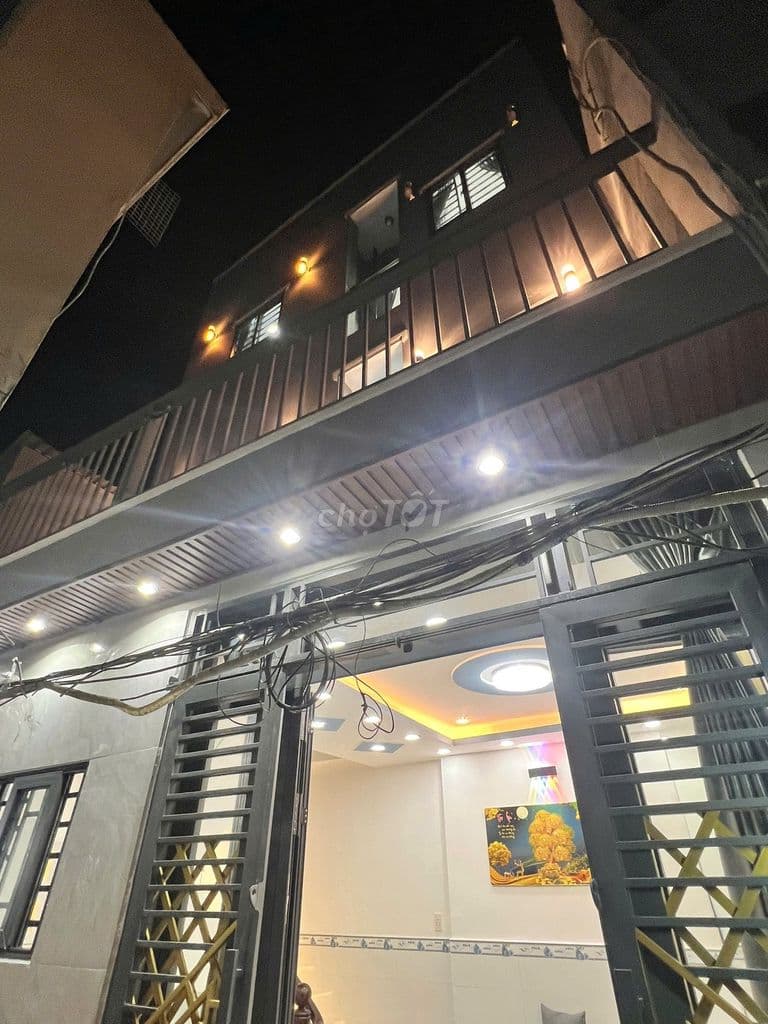 Nhà H14B Hưng Phú, P8, Q8, 1 trệt, 2 lầu, ST, Ngang 6,4m x Dài 4m. - Ảnh 3