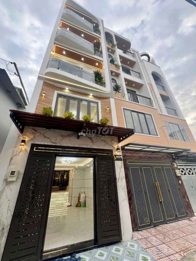 Nhà mới Full Nội Thất_ có ô chờ thang máy ở Hương Lộ 2: 68m2_ 5 tầng - Ảnh 2