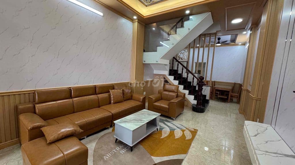 nhà Hẻm Xe hơi 7M thông Ra chợ Thạnh Xuân 5PHút đi bộ - Ảnh 2