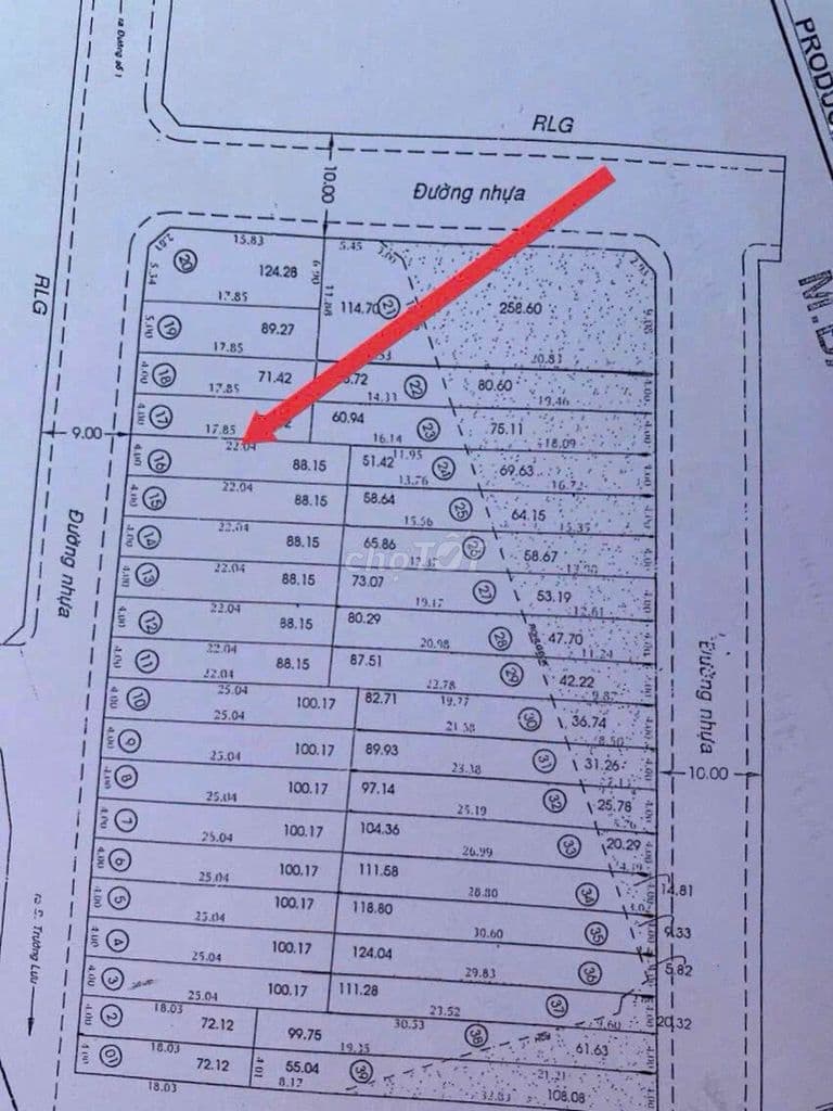 BÁN 2 NỀN ĐẤT MT HẺM 160 ĐƯỜNG 1 - 4,25 TỶ/88M2