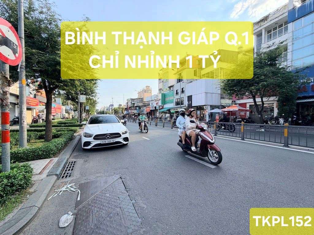 GIÁP Q.1 HẺM XE HƠI HỘ KHẨU BÌNH THẠNH CHỈ NHỈNH 1 TỎI