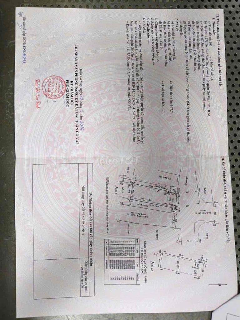 Cần bán nhà p10 gò vấp - Ảnh 3