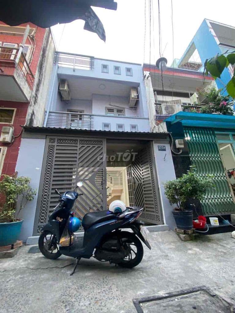 CẦN BÁN NHÀ HẺM XE HƠI KHU AN NINH GẦN AEON, CALADON TÂN PHÚ. SỔ HỒNG