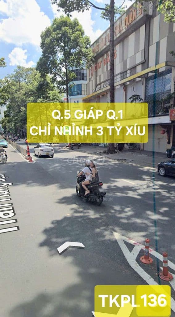 TT TRẦN HƯNG ĐÀO Q.5 GIÁP Q.1 4 TẦNG BTCT ĐÃ HOÀN CÔNG