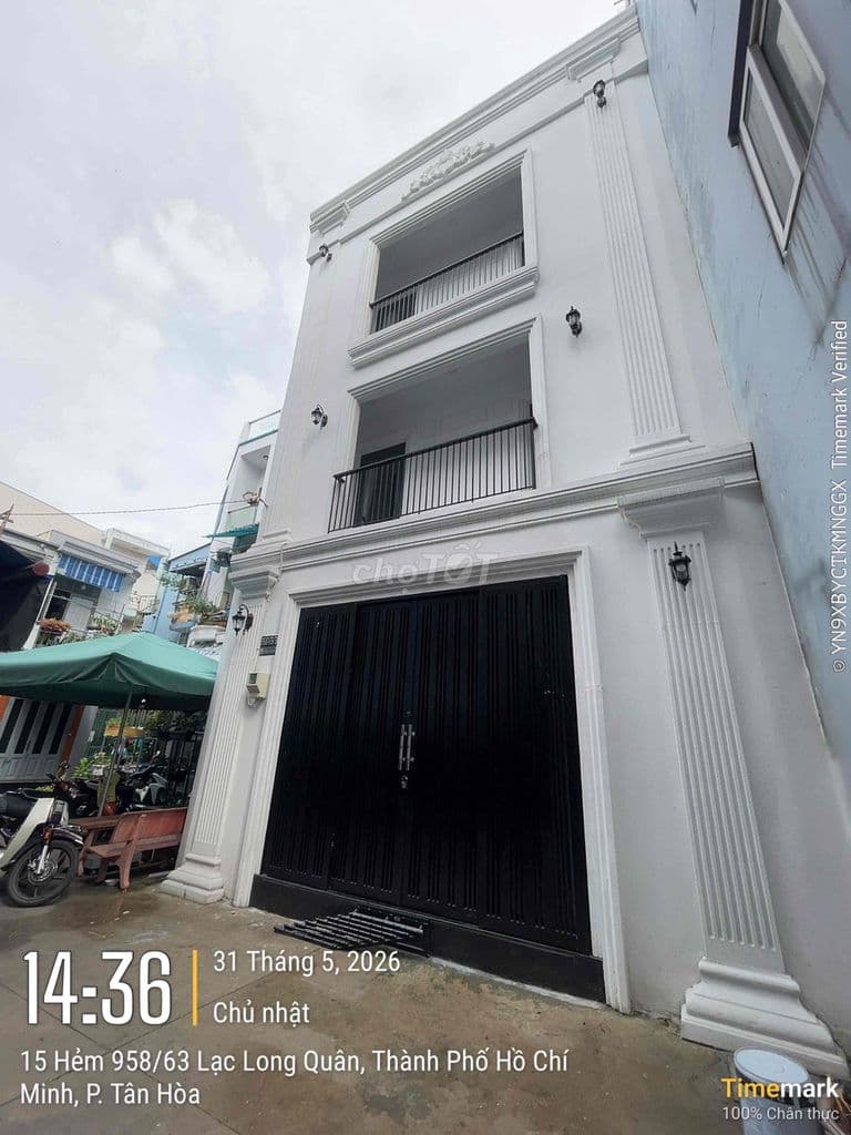 Chỉ 7Đ có nhà mới xây 4 tầng , ngang 6.2m khu vực trung tâm Q.Tân Binh - Ảnh 2
