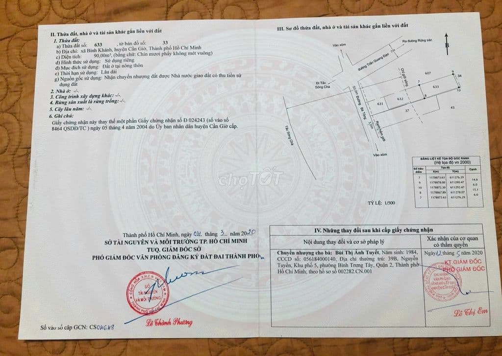 BÁN 232M2 ĐẤT MẶT TIỀN BỜ SÔNG SÀI GÒN, GIÁ RẺ NHẤT KHU VỰC: 5,5 TỶ - Ảnh 2