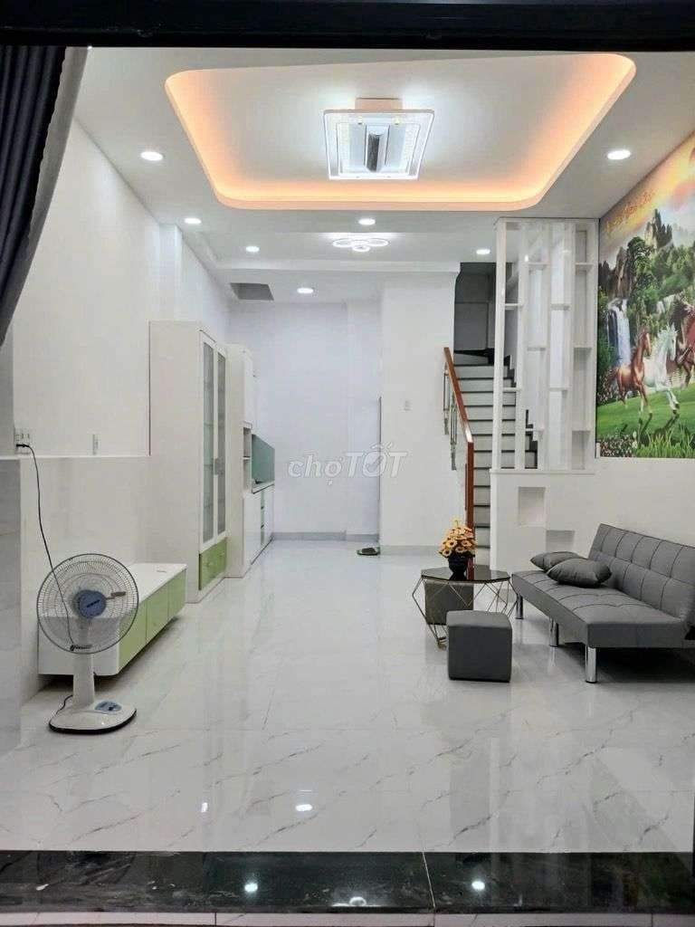 Nhà gò xoài 48m2 hẽm rộng dân cư đông phù hợp ở và kinh doanh giá 5xx - Ảnh 3