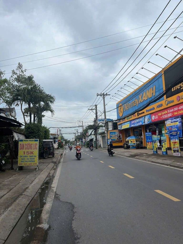 Đất 5x19m, Shr, MT Nhựa 8m Thông Ngay Chợ Thị Trấn Hóc Môn.