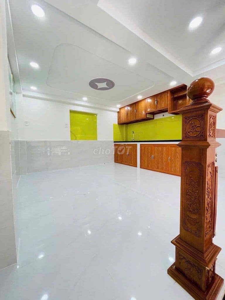 Nhà 3 tầng 40m2 sát Bình Thạnh và Phạm Văn Đồng, gần rạch tương lai m - Ảnh 3
