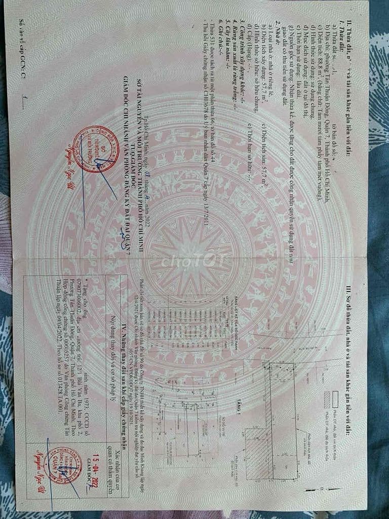 CHÍNH CHỦ BÁN NHÀ MT HẺM98 BÙI VĂN BA,ĐƯỜNG TRƯỚC NHÀ 6M2 - Ảnh 3