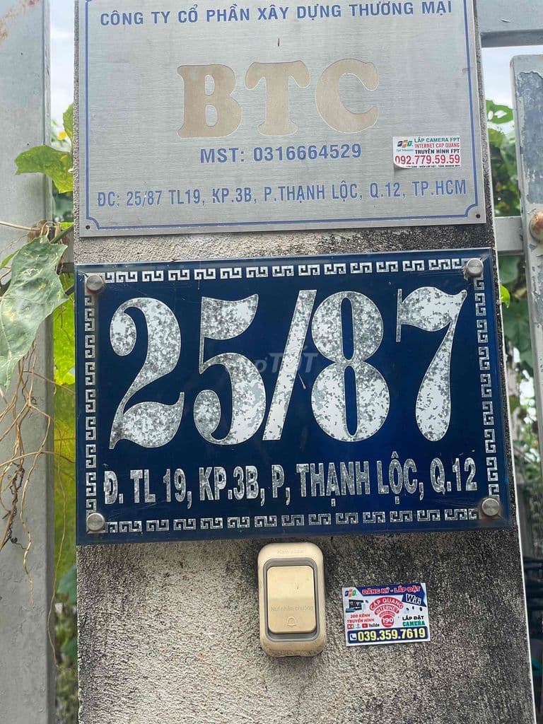 đất fuff thổ cư thạnh lộc 19 - Ảnh 2