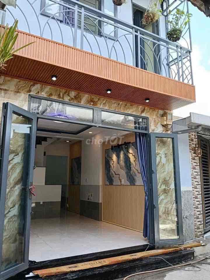 Bán nhà 44,3m2 gần chợ Nhị Xuân Hóc Môn hẻm ô tô - Ảnh 2