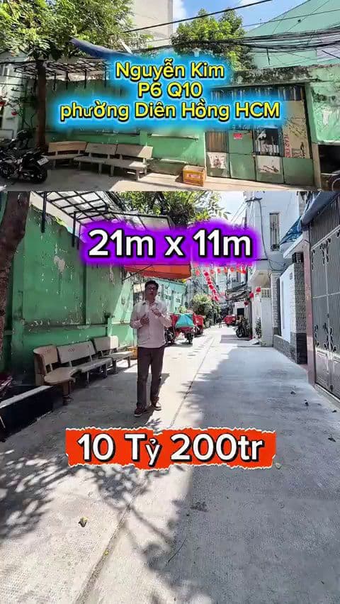 Bán nhà Quận 10 mặt tiền ngang 21m cực hiếm giá tốt cho đầu tư