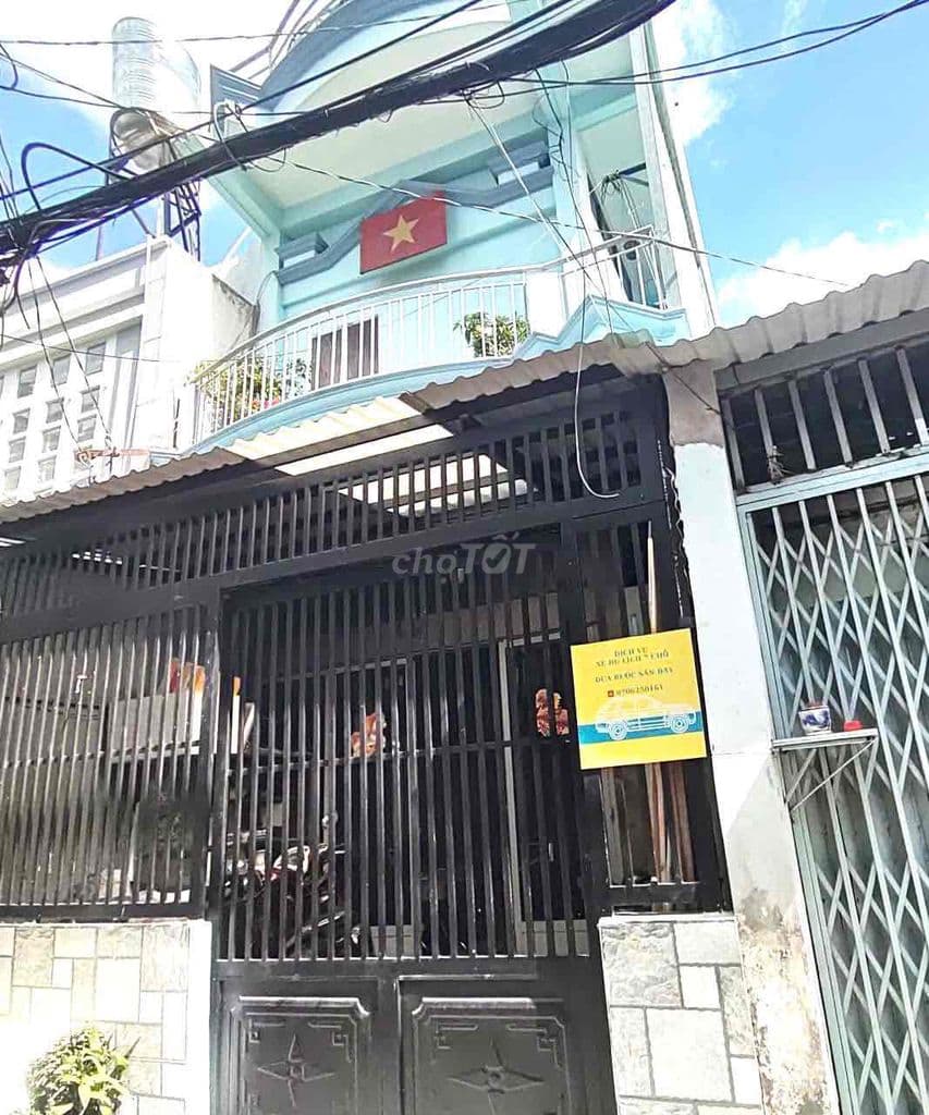 CƯ XÁ PHÚ LÂM A - HẬU GIANG - CHÍNH CHỦ TỪ XƯA NHÀ 3 TẦNG - 5 PHÒNG N