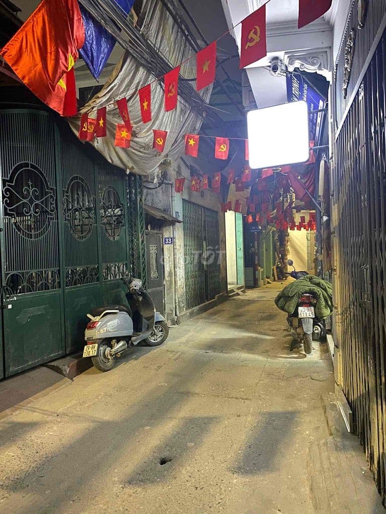 BÁN NHÀ PHỐ NGUYỄN ĐỨC CẢNH NGÕ THÔNG Ô TÔ TRÁNH