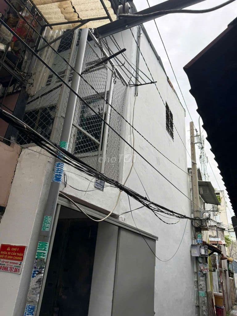 nhà cấp 4 & giá tốt DT 6,5×13m 4 phòng trọ đang thuê 60 lâm văn bền - Ảnh 2