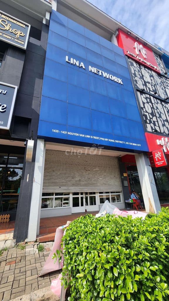 BÁN NHÀ MẶT TIỀN NGUYỄN VĂN LINH – TÂN PHONG – 6x18,5 – 1 TRỆT 4 LẦU