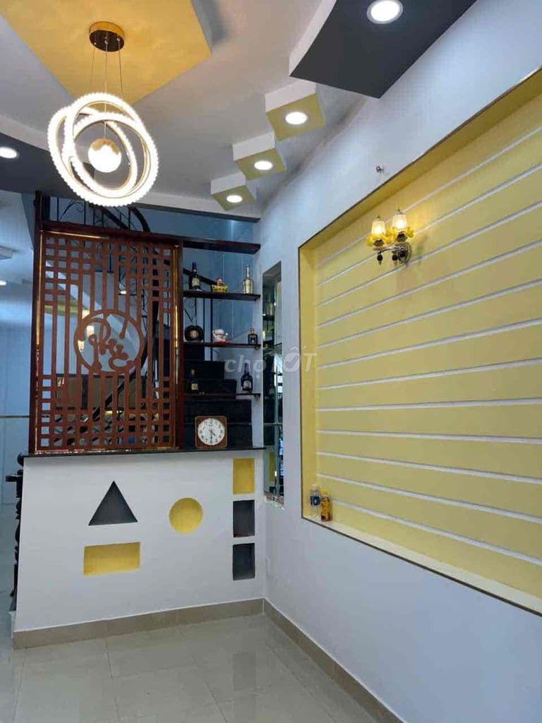 Nàh Bán Âu Cơ 1 trệt 2 lầu đúc thật nhà đẹp 3mx12m 36m2 hẻm xe hoie - Ảnh 2